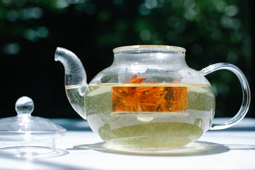 refreshing herbal tea