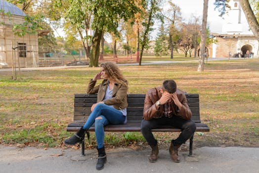 image of a person stressed