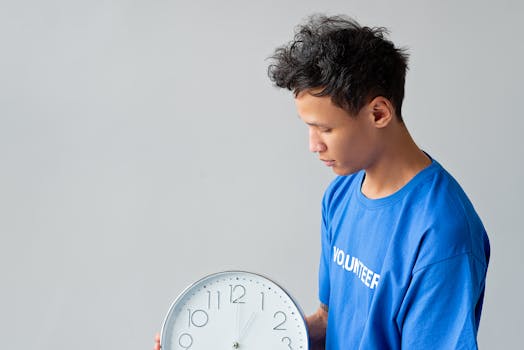 clock showing eating and fasting times