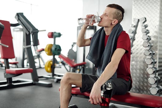 thirsty person reaching for water