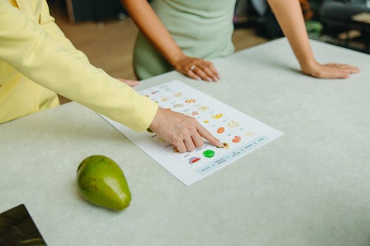 person enjoying healthy food