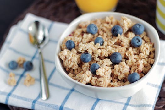 healthy meal with monk fruit sweetener